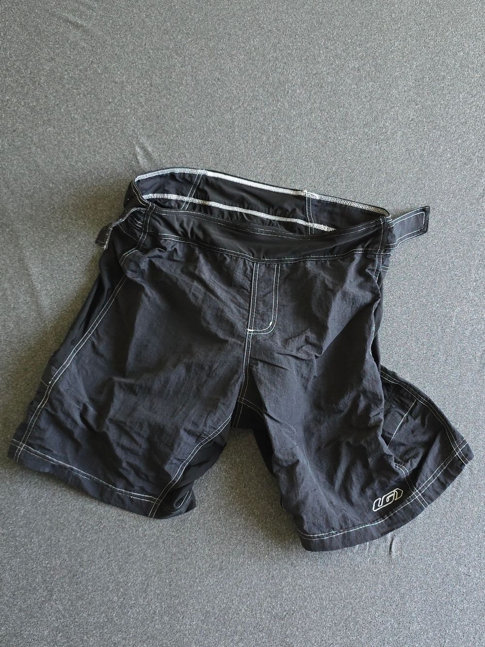 Louis Garneau Chamois Nylon Blend Cycling Shorts Men's XL Black Padded Lined